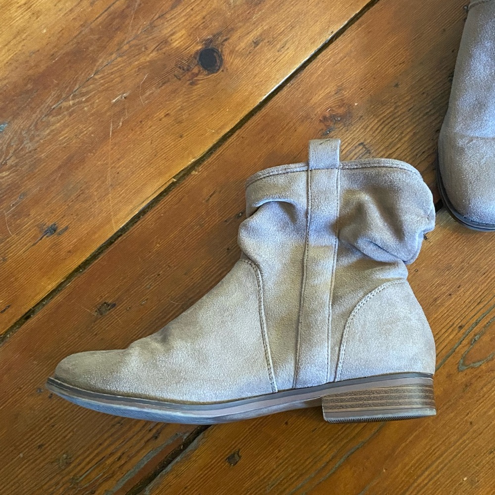 🏷️ Women's Tan Ankle Boots Booties 7
